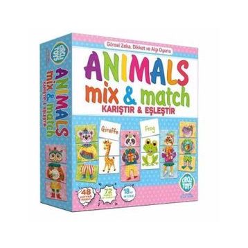 Circle Toys CRCL031 Animals Mix & Match