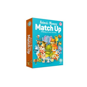 Circle Toys CRCL046 Animals Memory Match Up Puzzle