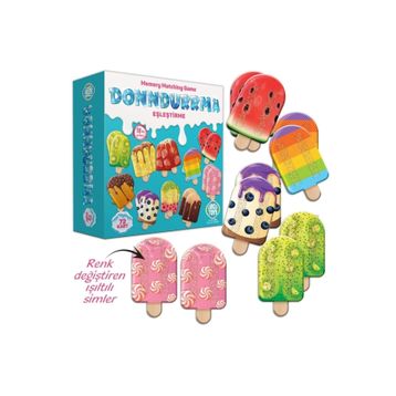 Circle Toys Dondurma Eşleştirme Puzzle
