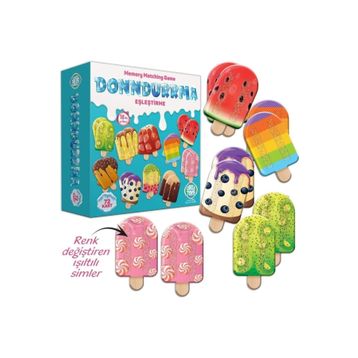 Circle Toys Dondurma Eşleştirme Puzzle