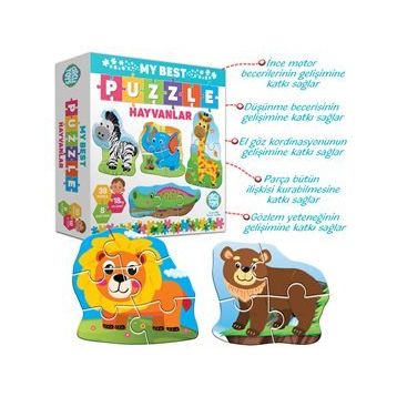 Circle Toys Hayvanlar My Best Puzzle