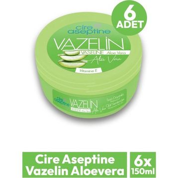 Cire Aseptine 6x150 ml Aloe Vera Vazelin