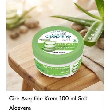 Cire Aseptine Aloe Vera 100 ml El Yüz ve Vücut Kremi