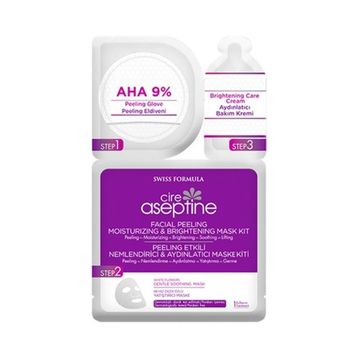 Cire Aseptine Peeling Etkili Nemlendirici Aydınlatıcı Yüz Maskesi