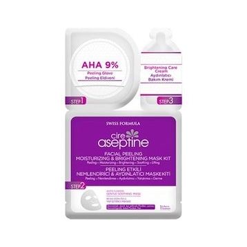 Cire Aseptine Peeling Etkili Nemlendirici Aydınlatıcı Yüz Maskesi