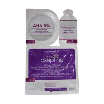 Cire Aseptine Peeling Etkili Nemlendirici Aydınlatıcı Yüz Maskesi