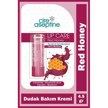 Cire Aseptine Red Honey 4.5 gr Renkli Nemlendirici Dudak Bakım Kremi