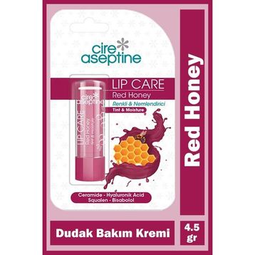 Cire Aseptine Red Honey 4.5 gr Renkli Nemlendirici Dudak Bakım Kremi