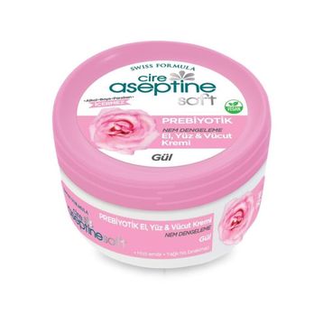Cire Aseptine Soft Prebiyotik 30 ml Gül El Yüz ve Vücut Kremi
