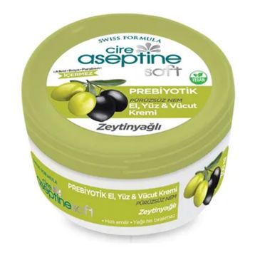 Cire Aseptine Soft Zeytinyağlı Pürüzsüzleştirici Prebiyotikli 100+30 ml Nemlendirici Krem