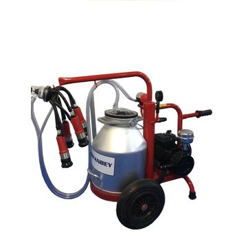 Çırpanbey Alüminyum Bir Güğümlü Tekli Süt Sağım Makinesi