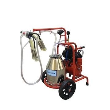 Çırpanbey Paslanmaz Bir Güğümlü Tekli Süt Sağım Makinesi