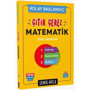 Çıtır Çerez Matematik - Şenol Hoca Yayınları