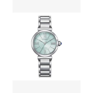Citizen Em1070-83l Yeşil Gümüş Çelik Kadın Kol Saati