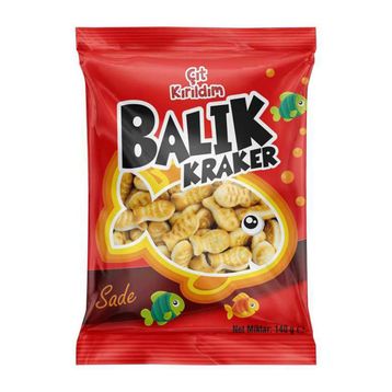 Çıtkırıldım 140 gr Balık Kraker