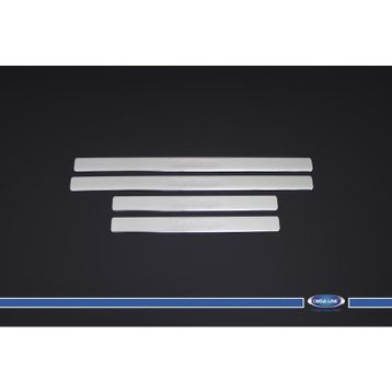 Citroen Berlingo 2008-2018 Arası 4 Parça Krom Kapı Eşiği