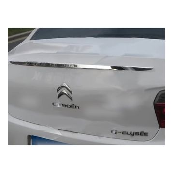 Citroen C Elysee Paslanmaz Çelik Krom Bagaj Çıtası