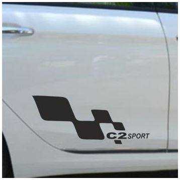Citroen C2 Yan Sport Oto Sticker