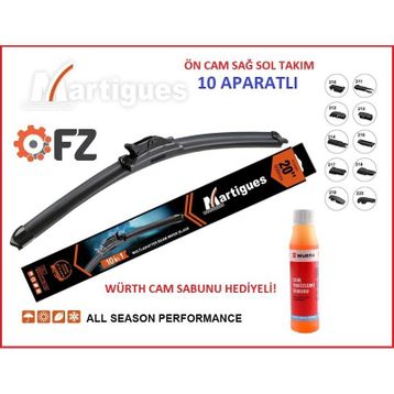 Citroen C3 2010-2015 Muz Silecek Takımı