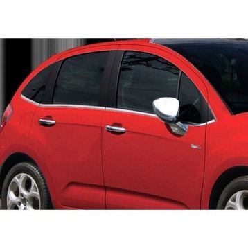 Citroen C3 Paslanmaz Çelik 4 Kapı Krom Kapı Kolu