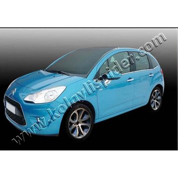 Citroen C3 Paslanmaz Çelik 4 Kapı Krom Kapı Kolu