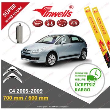 Citroen C4 2005-2009 Silecek Takımı