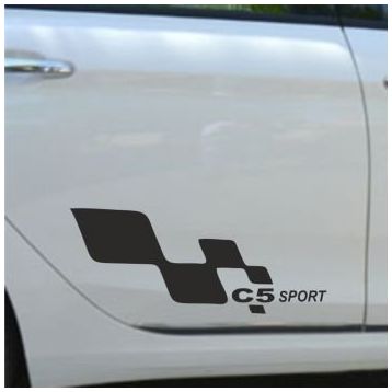 Citroen C5 Yan Sport Oto Sticker