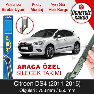 Citroen DS4 2011-2015 Muz Silecek Takımı