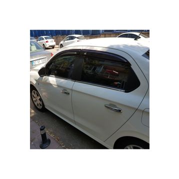 Citroen Elysee 2012 Üzeri Paslanmaz Çelik 4 Kapı Krom Kapı Kolu