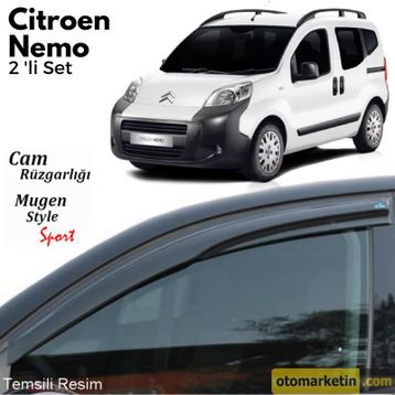 Citroen Nemo Mugen Cam Rüzgarlığı