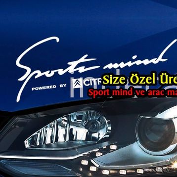 Citroen Sports Mind Oto Sticker