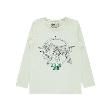 Civil 913150102K71 Baby Beyaz Erkek Bebek Sweatshirt -2