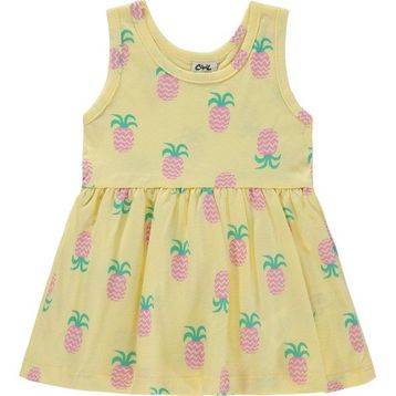 Civil Ananas Empirme 6-18 Ay Sarı Bebek Elbise