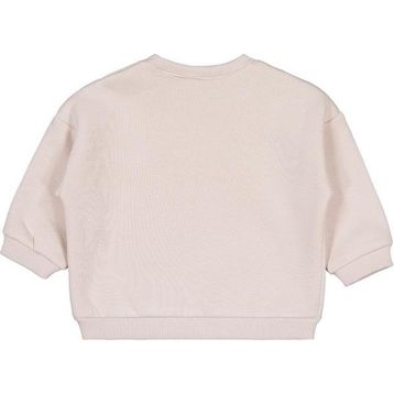 Civil Ayıcık Baskılı Çizgili 6-18 Ay Açık Taş Bebek Sweatshirt