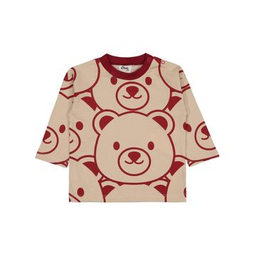 Civil Ayıcıklar Baskılı 6-18 Ay Bordo Bebek Sweatshirt