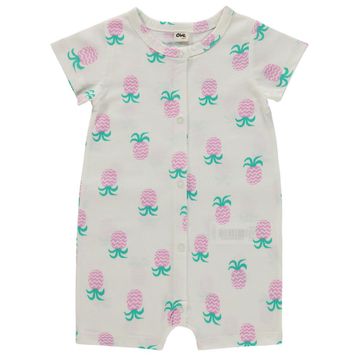 Civil Baby Ananas Empirme 6-18 Ay Ekru Tulum