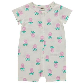 Civil Baby Ananas Empirme 6-18 Ay Ekru Tulum