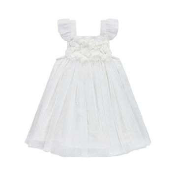 Civil Baby Askılı Tüllü 6-18 Ay Ekru Elbise