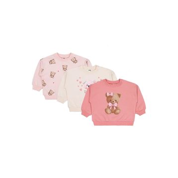 Civil Baby Ayıcık Baskılı 3'lü Set 6-18 Ay Sweatshirt