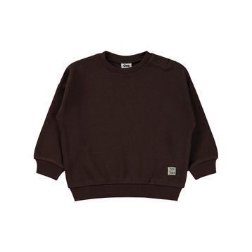 Civil Baby Basic 6-18 Ay Kahverengi Sweatshirt