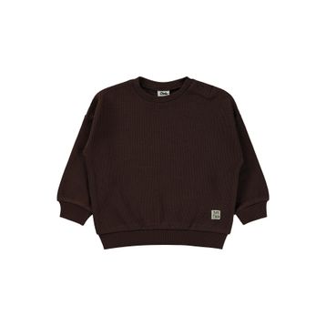 Civil Baby Basic 6-18 Ay Kahverengi Sweatshirt