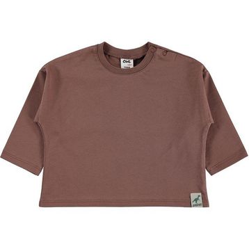 Civil Baby Basic 6-18 Ay Koyu Kahve Sweatshirt