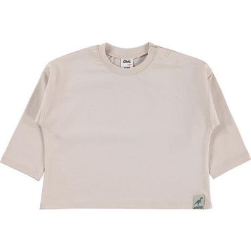 Civil Baby Basic 6-18 Ay Taş - Beyaz Sweatshirt
