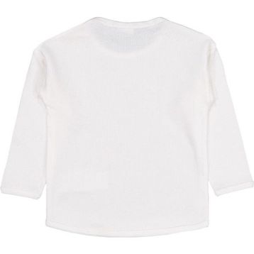 Civil Baby Cute Çiçek Baskılı 6-18 Ay Ekru Sweatshirt