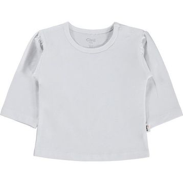 Civil Baby Düz Basic 6-18 Ay Beyaz Sweatshirt