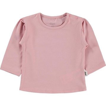 Civil Baby Düz Basic 6-18 Ay Pembe Sweatshirt