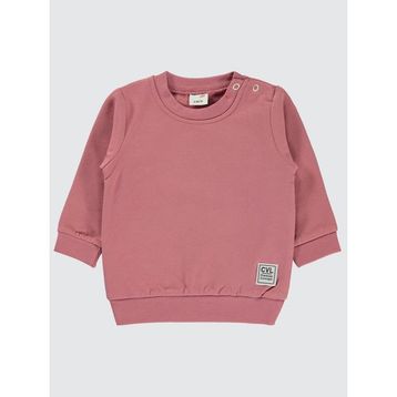 Civil Baby Düz Basic 6-18 Ay Pembe Sweatshirt