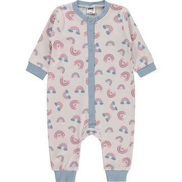 Civil Baby Gökkuşağı Empirme 6-18 Ay Pembe - Pastel Tulum