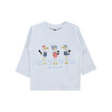 Civil Baby Leylek Baskılı 6-18 Ay Beyaz Sweatshirt