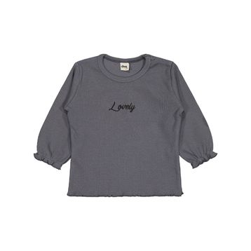 Civil Baby Lovely Nakışlı 6-18 Ay Gri Sweatshirt